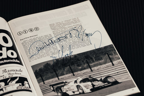 1989 Le Mans Programme Signed