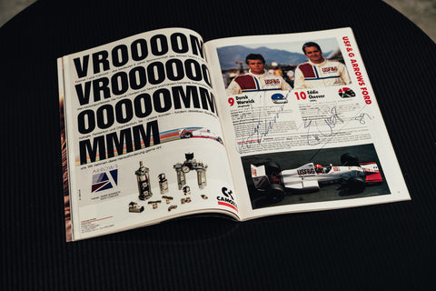 1989 German Gp Programme Signed