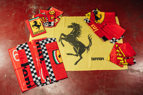 Ferrari flag collection - Historical F1