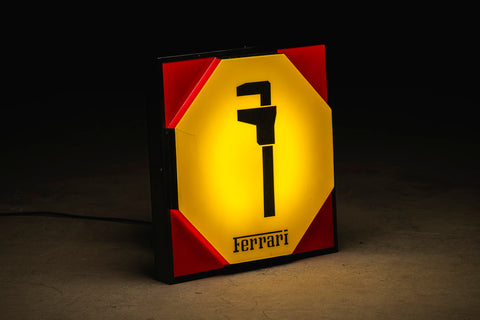 Rare Ferrari Service Sign 1970