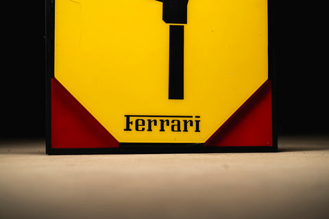 Rare Ferrari Service Sign 1970