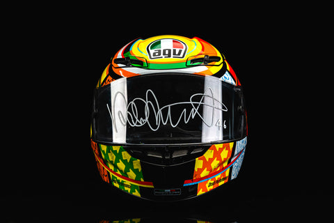 Auction for Signed Valentino Rossi Replica Helmet