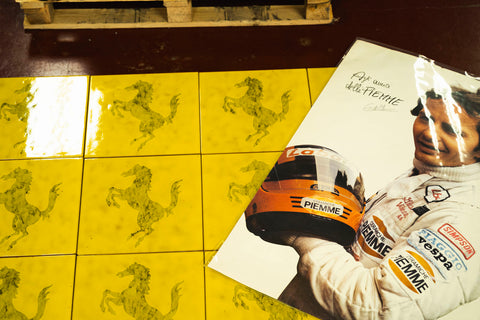 Piemme Ferrari Tiles as Drake Office