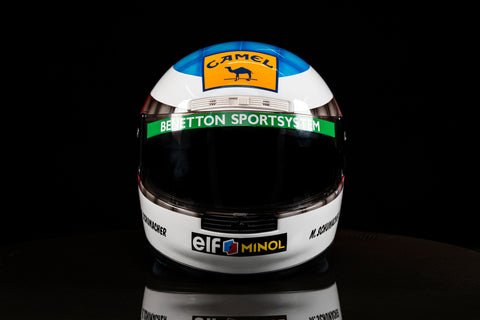 Michael Schumacher Signed Replica Helmet