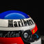 Jean Alesi Ferrari Race Used Helmet