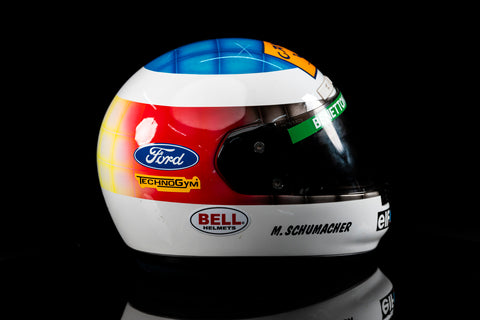 Michael Schumacher Signed Replica Helmet