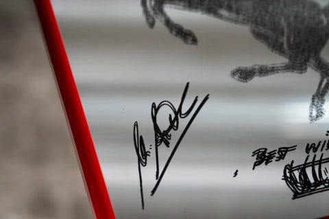 Auction for Ferrari Mirror Signed