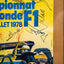 1978 F1 French GP Poster Signed