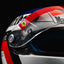 Jean Alesi Ferrari Race Used Helmet