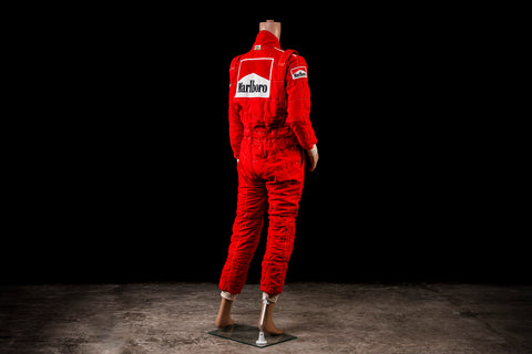 Gerard Berger 1989 Race used Suit