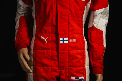 Kimi Raikkonen Ferrari 2015 Signed Racing Suit