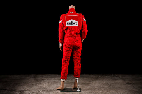 Gerard Berger 1989 Race used Suit