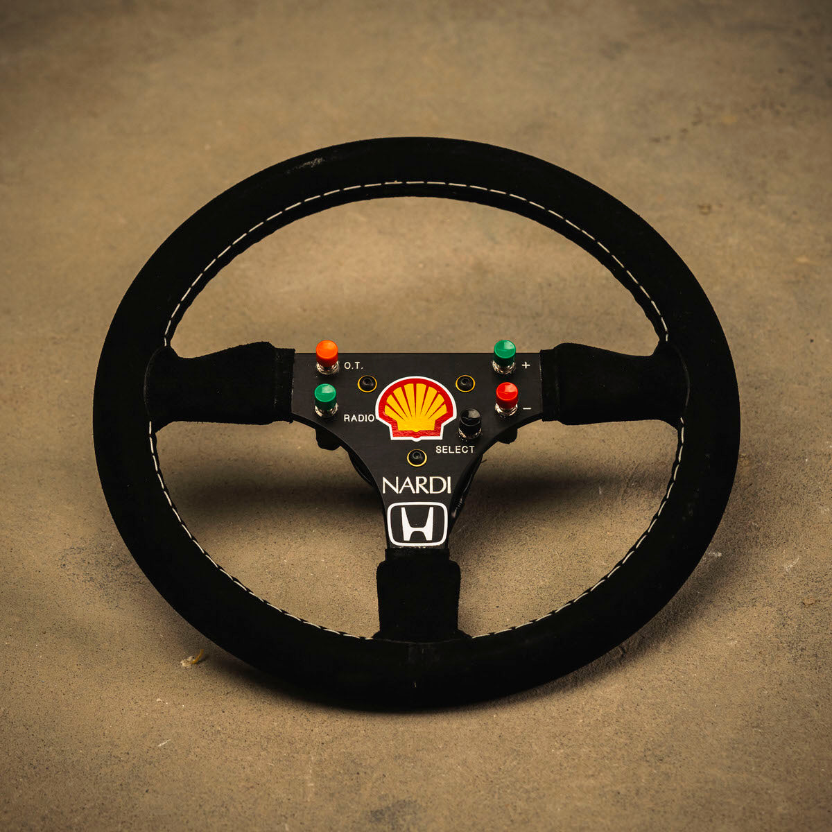 Ayrton Senna Steering Wheel by Halmo – Halmo Automobilia