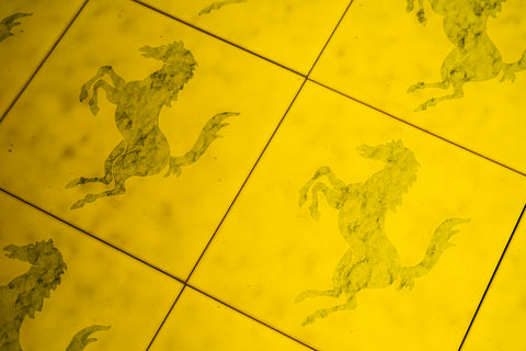 Piemme Ferrari Tiles as Drake Office