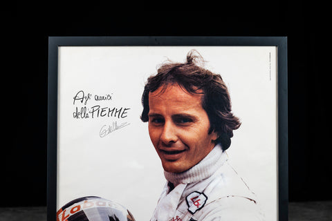 Auction for Gilles Villeneuve Poster