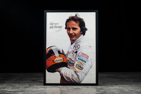 Auction for Gilles Villeneuve Poster