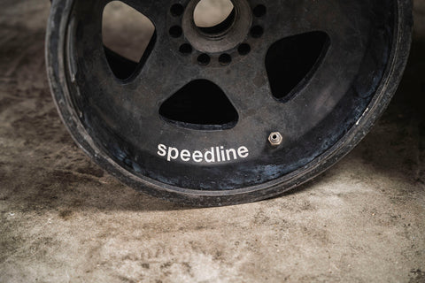 Mclaren MP4 4 Speedline tyre. / Pneumatico Speedline Mclaren MP4 4