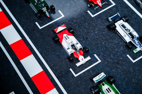 Monaco Formula 1 models in 1:43 scale by Halmo