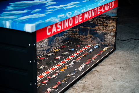 Monaco Formula 1 models in 1:43 scale by Halmo