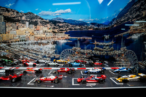 Monaco Formula 1 models in 1:43 scale by Halmo