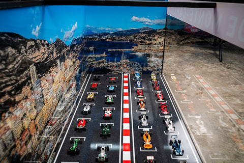 Monaco Formula 1 models in 1:43 scale by Halmo