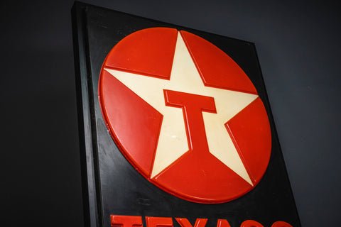 Vintage Texaco illuminated sign