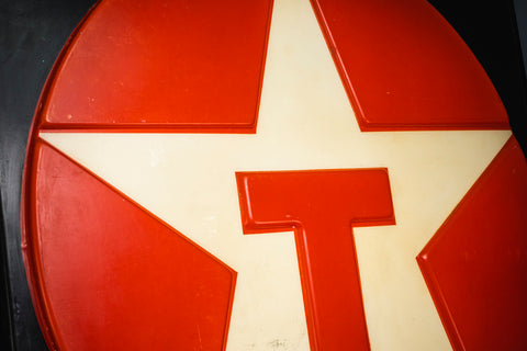 Vintage Texaco illuminated sign