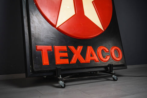 Vintage Texaco illuminated sign