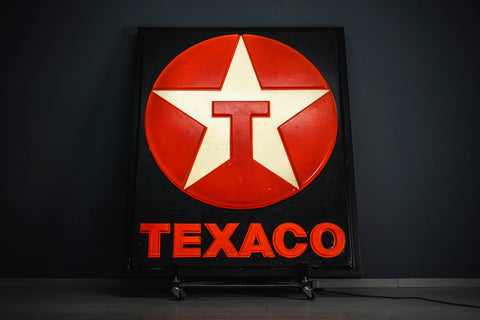 Vintage Texaco illuminated sign