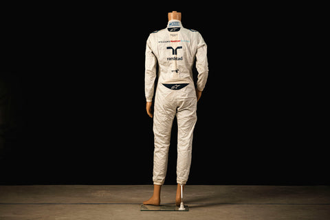 Valtteri Bottas 2015 race-worn suit with Martini livery