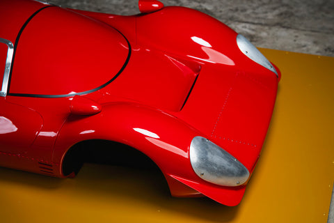 Ferrari P4 fiberglass Art model