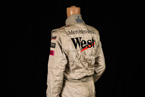 Original McLaren David Coulthard 2001 race suit