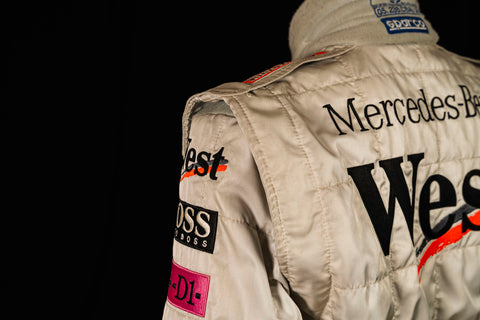 Original McLaren David Coulthard 2001 race suit