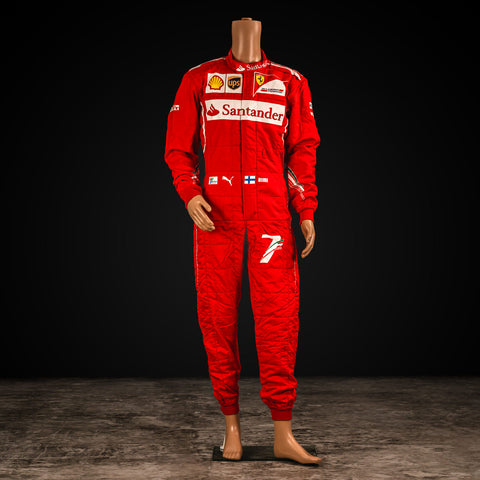 Kimi Raikkonen 2014 Race used Suit