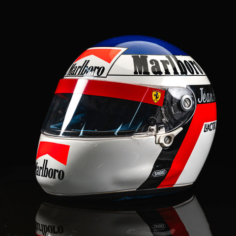 Jean Alesi Ferrari Race Used Helmet