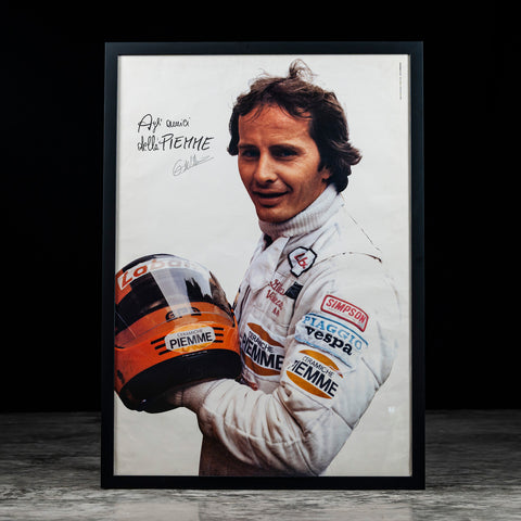 Auction for Gilles Villeneuve Poster