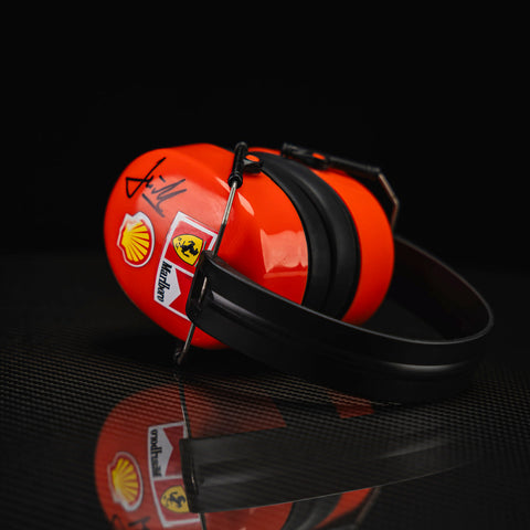 Michael Schumacher Signed Headphones